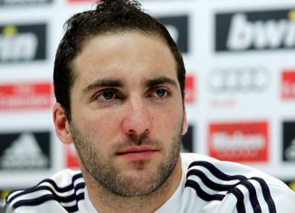 Gonzalo Higuain blessé