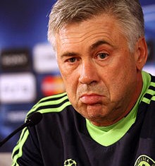 Carlo Ancelotti chances compliquees