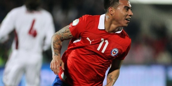 eduardo vargas attaquant du chili