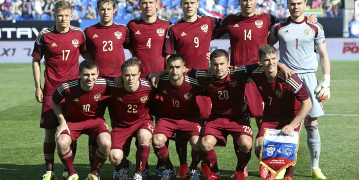 L equipe nationale de football de Russie