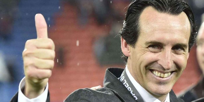 Unai Emery PSG