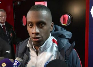 Blaise Matuidi zone mixte PSG/Rennes