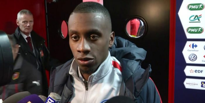 Blaise Matuidi zone mixte PSG/Rennes