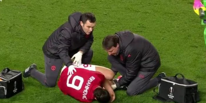 Les images terribles de la blessure de Zlatan Ibrahimovic